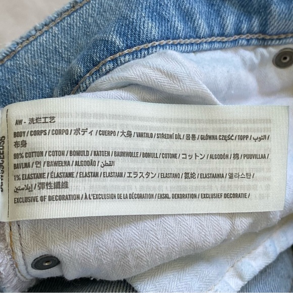 Abercrombie & Fitch The Dad High Rise Curve Love Jeans - Picture 15 of 15